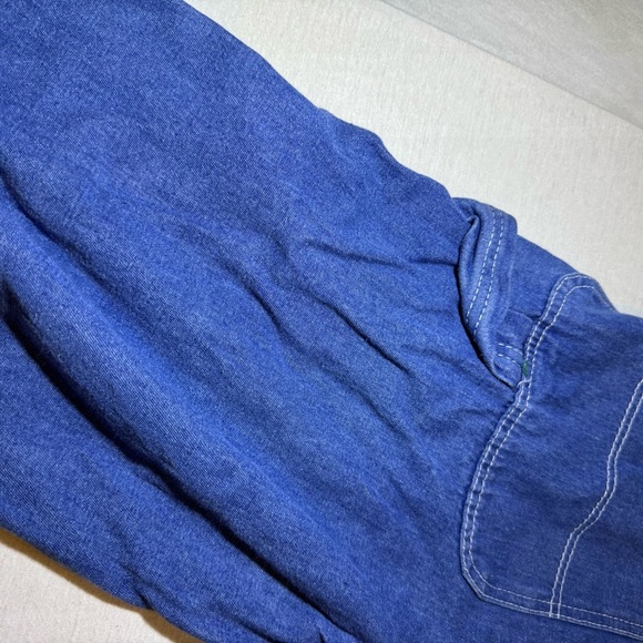 Blue Denim Overalls with Adjustable Straps - Picture 6 of 8